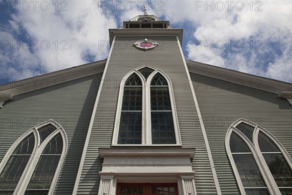 First Paris Church church located in Sandwich city, Cape Cod, Massachusetts, USA. New England