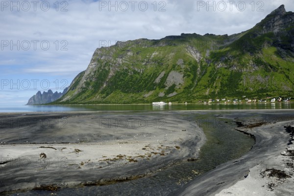 Steinfjord, Senja, Troms, Norway, Europe