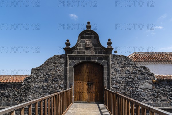 The fortress Castillo de Santa Catalina, Santa Cruz de la Palma, La Palma, Canary Islands, Spain,