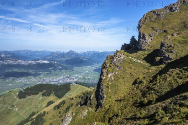 View from the Kitzbüheler Horn in Austria