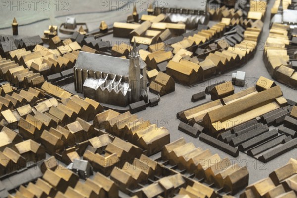Smal miniature of Krakow Main Square Rynek Glowny Poland. Krakow architecture, old city