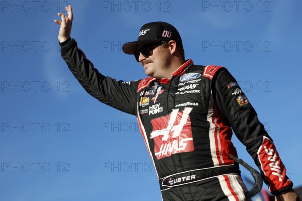 COLE CUSTER (00) gets introduced for the National Debt Relief 250 at Martinsville Speedway in