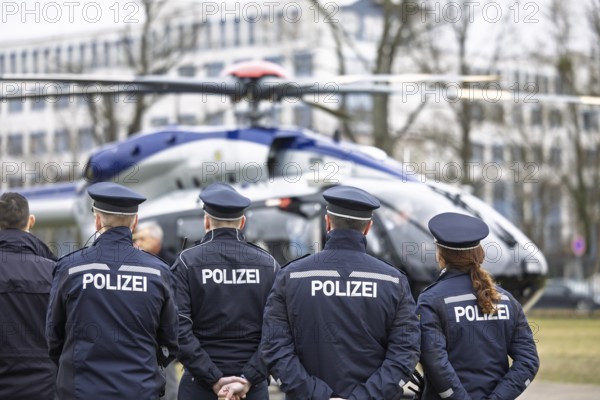 New H145 police helicopter from Airbus Helicopters taken over by the Saxony police helicopter