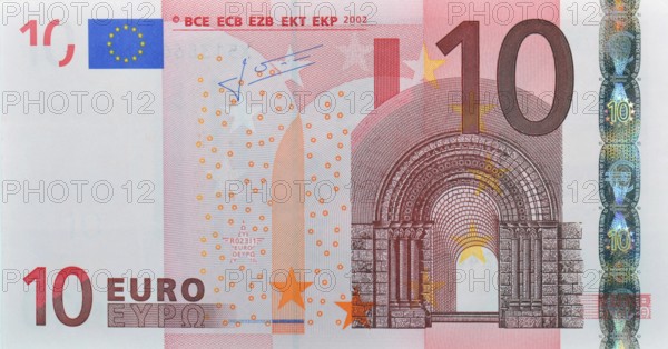 10-euro note, banknote, front, 10s, banknotes, currency, ten, tenner studio picture, Federal