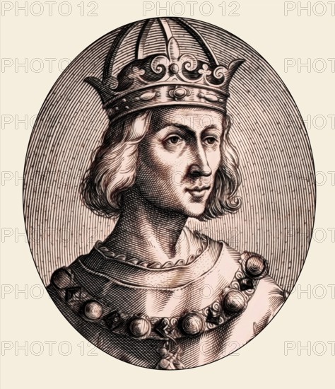 Amon, the fifteenth King of Judah, 1st century BC, according to the Hebrew Bible, digitally edited