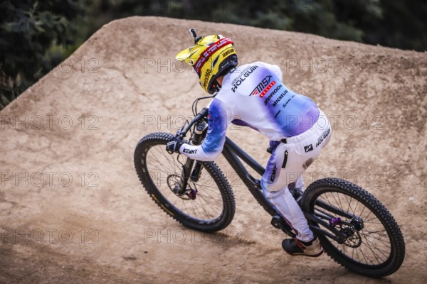 MAYDENA, AUSTRALIA - FEBRUARY 08: Sebastian HOLGUIN of Colombia competes in the finals of Red Bull