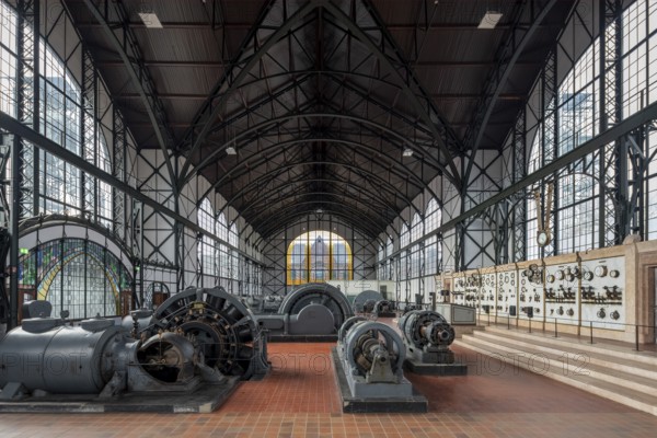 Dortmund, Zollern II/IV colliery, machine hall, built 1889-1904 by Paul Knobbe. Art Nouveau