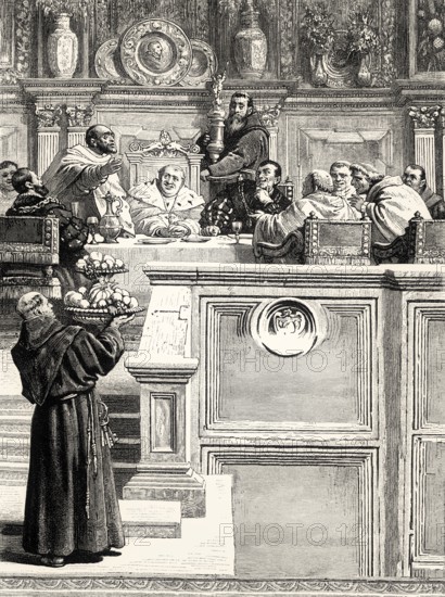 SCENE IV., Götz von Berlichingen by Johann Wolfgang von Goethe, Bamberg Palace, the Bishop, the