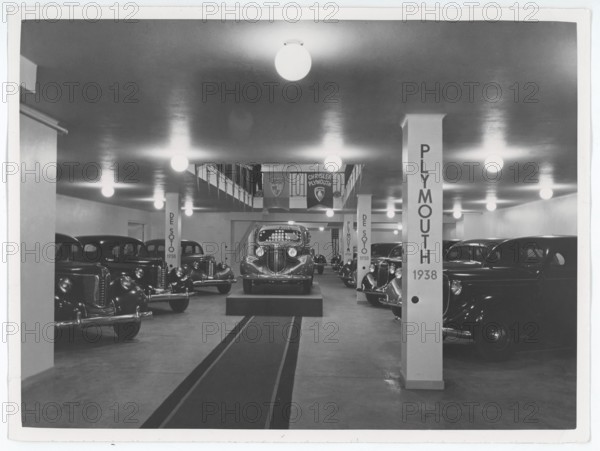 1930s new cars for sale. The swedish representative for General Motors have the brand new car