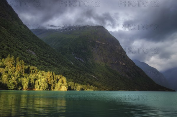 The Kjenndalsbreen is part of the Jostedalsbreen, one of the largest glaciers in Norway, and forms