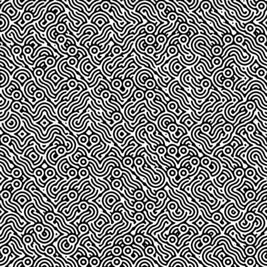 Illustration of a modern maze style background seamless
