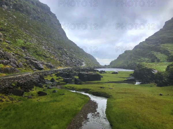 Dramatic scenery in Killarney National Park. Killarney National Park, near the town of Killarney,