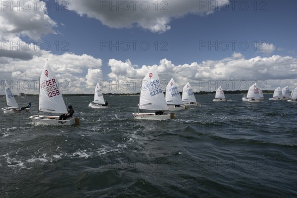 Andreas Dick, Olympic Centre - Schilksee, Kiel, Schleswig Holstein, Ole BAARS on Blauwal vom SVG