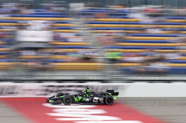 AGUSTIN HUGO CANAPINO (78) of Arrecifes, Argentina drives on track during the Hy-Vee One Step 250