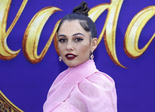Naomi Scott at the Los Angeles premiere of 'Aladdin' held at the El Capitan Theatre in Hollywood,
