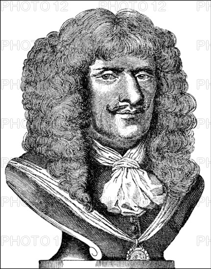 Prince Georg Friedrich of Waldeck 1620 - 1692, a German and Dutch Field Marshal and Grand Master of