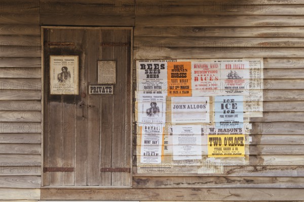 SOVEREIGN HILL, AUSTRALIA, April 17: Sovereign Hill is an open air museum recreating the atmosphere