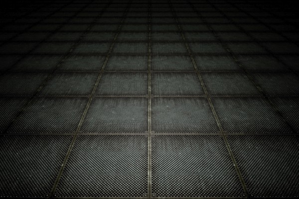An image of a steel floor background