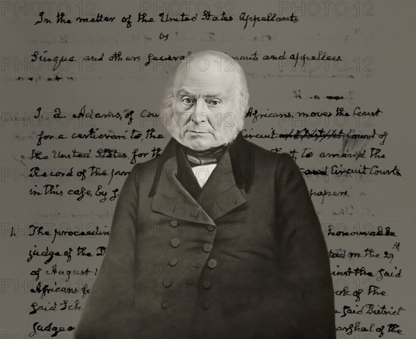 John Quincy Adams, 6th president of the United States, his request for papers relating to the Lower