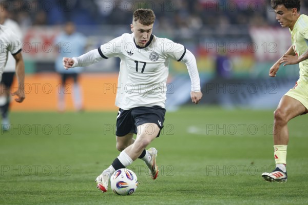Football, U21, Friendly match, 2024/2025, Germany U21 vs. Spain U21, 25.03.2025, Merck-Stadion am