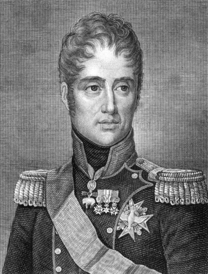 Charles X of France (1757-1836) on engraving from 1859. King of France during 1824-1830. Engraved