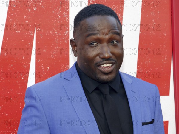 Hannibal Buress at the Los Angeles premiere of 'Tag' held at the Regency Village Theatre in