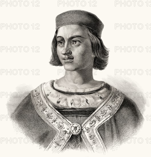 Wenceslaus, Wenceslas, Wenzel, nicknamed the Idle, 1361-1419, German King, King of Bohemia as