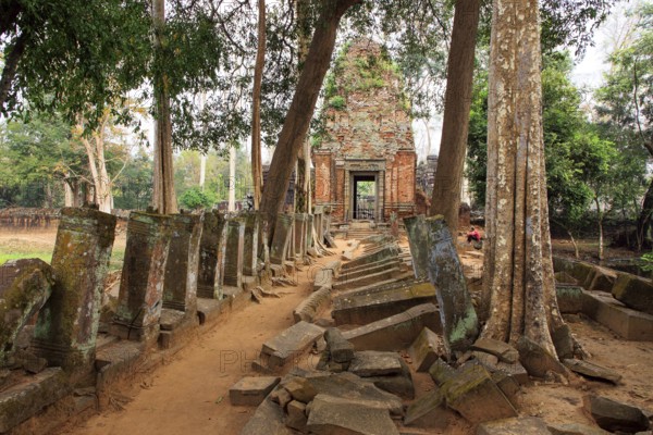 Koh Ker Khmer sanctuary and former capital of the Khmer empire