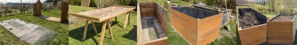 Raised bed building instructions - step by step to your own garden