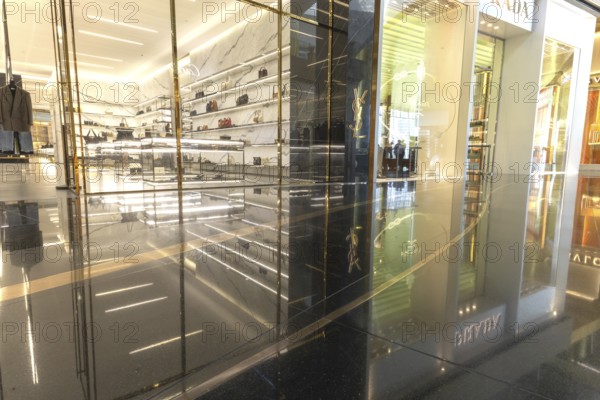 Yves Saint Laurent, luxury fashion shop, IconSiam shopping centre, Khlong San district, Thonburi,