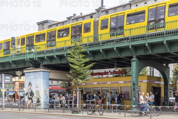 Konnopke's snack bar is cult. Konnopke's in Prenzlauer Berg. It was the first snack bar in East