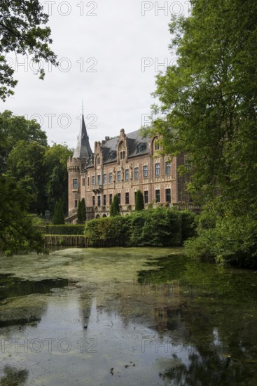 Moated castle, Schloss Paffendorf, Bergheim, Rhine-Erft district, North Rhine-Westphalia, Germany,