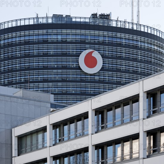 Vodafone Campus, the headquarters of Vodafone Germany in Düsseldorf, telecommunications company,