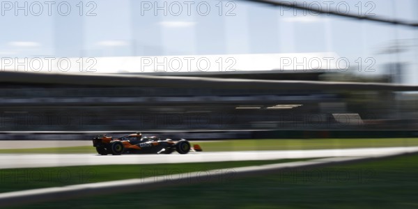 MELBOURNE, AUSTRALIA, MARCH 24: Lando Norris of Great Britain drives the McLaren MCL38 during the