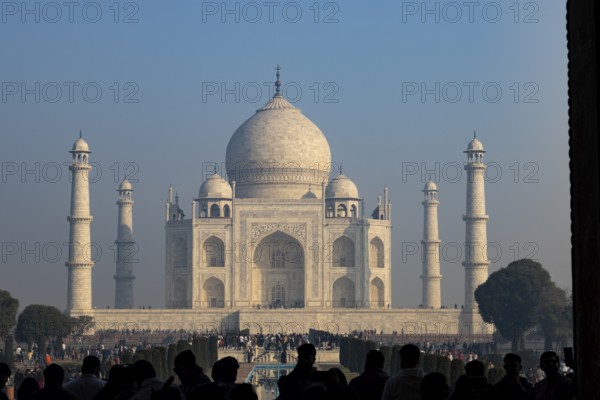 Taj Mahal, the mausoleum built for Mumtaz Mahal by her husband, the Mughal emperor, Shah Jahan.