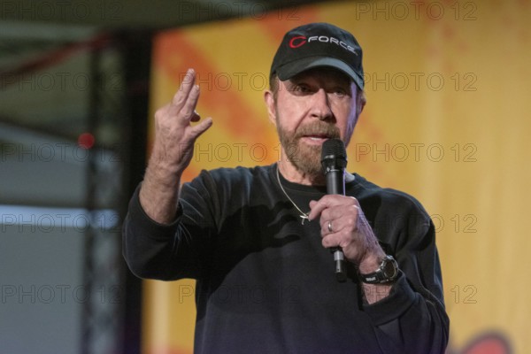 DORTMUND, GERMANY, December 1st 2018: Chuck Norris (*1940, American martial artist, actor, film