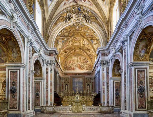 Naples Campania Italy. The Certosa di San Martino (Charterhouse of St. Martin) is a former