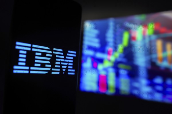 March 15, 2024, Brazil. In this photo illustration, the International Business Machines Corporation