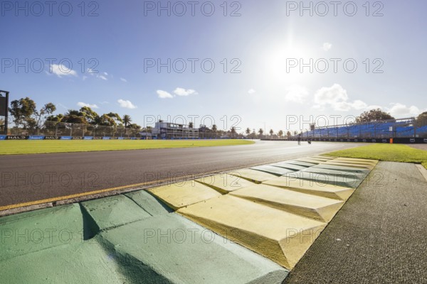 MELBOURNE, AUSTRALIA, MARCH 20: Track atmosphere before the 2024 Australian Grand Prix at Albert