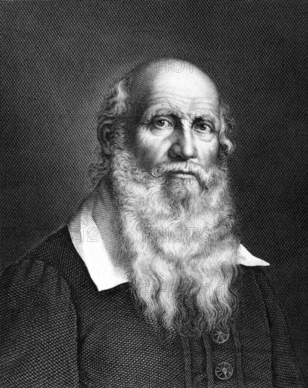 Friedrich Ludwig Jahn (1778-1852) on engraving from 1859. German gymnastics educator and