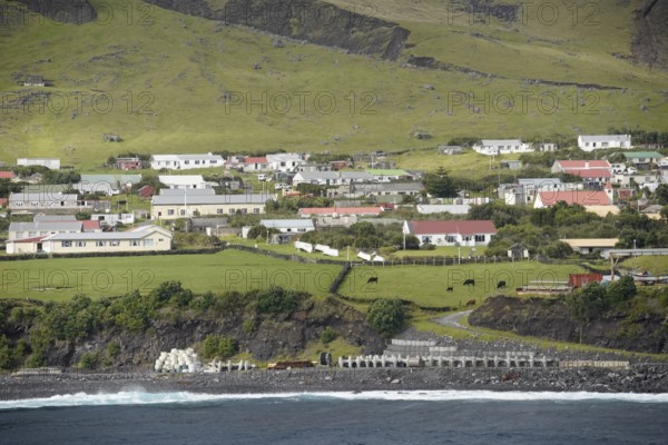 Edinburgh of the Seven Seas is the only settlement of the island of Tristand da Cunha, a part of