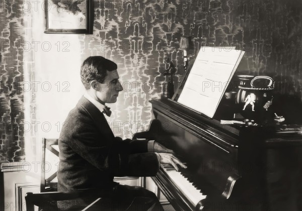 Joseph Maurice Ravel, 1875 – 1937, French composer, pianist and conductor, leading musician in