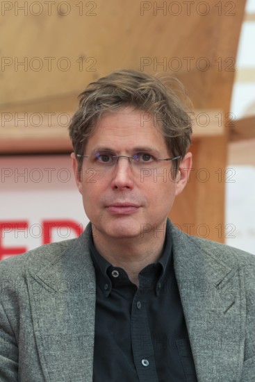 FRANKFURT AM MAIN, Germany, October 21 2023: Daniel Kehlmann (*1975, German-language novelist) at