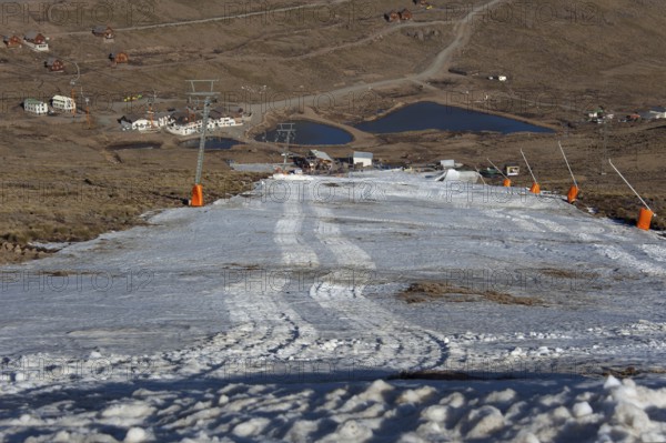 Ski slope, Mahlasela Ski Slope, AfriSki, Maloti Mountains, Drakensberg, Highway A1, Butha-Buthe