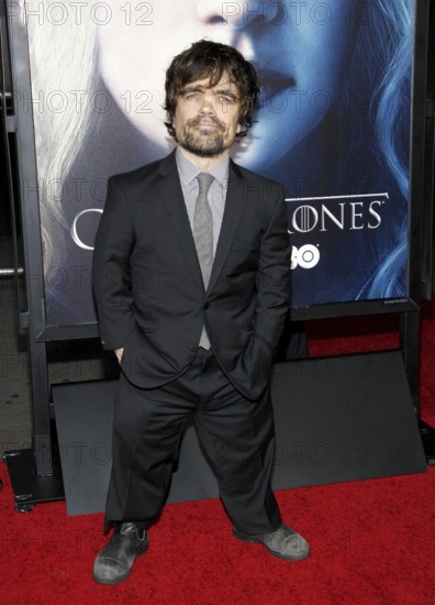 Peter Dinklage at the HBO's third season premiere of Game of Thrones held at the TCL Chinese