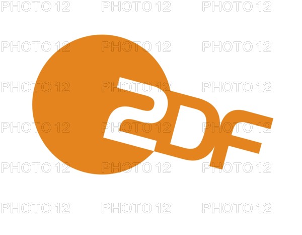 Turned to the right, ZDF Logo, Logo