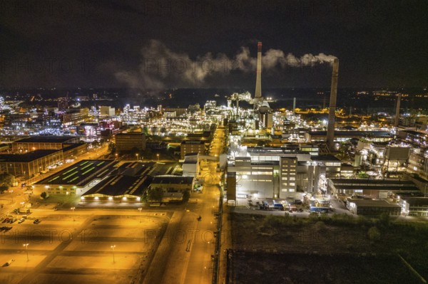 CHEMPARK in Krefeld, North rhine westphalia, is one of three industrial parks for the chemical