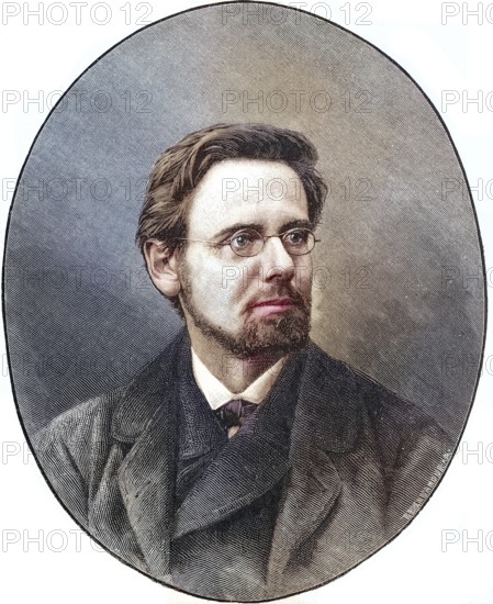 Peter Rosegger, actually Roessgger, 31 July 1843 in Alpl, Styria, Austrian Empire - 26 June 1918 in