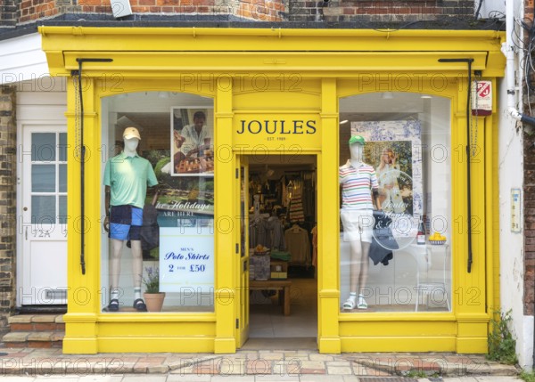 A branch of Joules clothing shop store in town centre, Southwold, Suffolk, England, UK