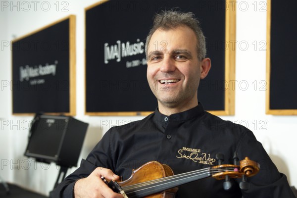 Zoltan Banfalvi (violinist), Ensemble SineQuaNon Berlin, rehearsal for the concert on 15 June 2025